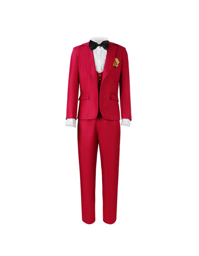 Underworld Dress Mage Cosplay Costume Red Wedding Suit Ghost Bride Horror Costume HW3069