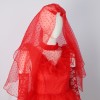 Underworld Dress Mage Cosplay Costume Red Wedding Suit Ghost Bride Horror Costume HW3069
