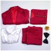 Underworld Dress Mage Cosplay Costume Red Wedding Suit Ghost Bride Horror Costume HW3069
