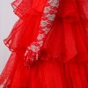Underworld Dress Mage Cosplay Costume Red Wedding Suit Ghost Bride Horror Costume HW3069