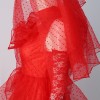 Underworld Dress Mage Cosplay Costume Red Wedding Suit Ghost Bride Horror Costume HW3069