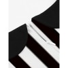 Striped Underworld Suit Slim Fit Collar Short Sleeved Cosplay Mage Costume Swing Dress MX5173 MX8228 MX8395