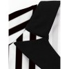 Striped Underworld Suit Slim Fit Collar Short Sleeved Cosplay Mage Costume Swing Dress MX5173 MX8228 MX8395