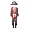 Pirate Game Uniform Costume Masquerade Captain Zombie Men Pirate Cosplay XY82337