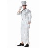 Halloween White Gghost Corpse Vampire Men Cosplay Demon Bar Party Costume XY82343