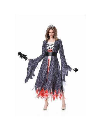Halloween Party Adults Cosplay Ghost Bride Zombie Masquerade Costumes XY82335