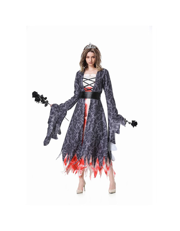 Halloween Party Adults Cosplay Ghost Bride Zombie Masquerade Costumes XY82335