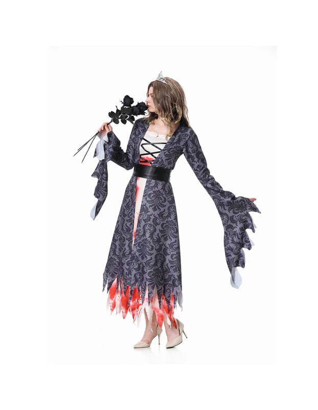 Halloween Party Adults Cosplay Ghost Bride Zombie Masquerade Costumes XY82335