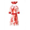 Halloween Horror Campus Costume Women Zombie Bloody Nurse Cosplay Costume Party Dress Up XY82333