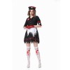 Halloween Horror Campus Costume Women Zombie Bloody Nurse Cosplay Costume Party Dress Up XY82333