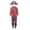 Pirate Game Uniform Costume Masquerade Captain Zombie Men Pirate Cosplay XY82337