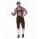 Men Oktoberfest Suspenders Plaid Beer Suit Servant Cosplay Maid Costume XY82342