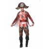 Pirate Game Uniform Costume Masquerade Captain Zombie Men Pirate Cosplay XY82337