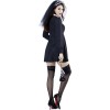 Black Halloween Cosplay Cross Repair Costume Ghost Drama Women Missionary Stage Nun Costume DL2011 DL2012