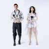 Horror Couple Ghost Bride Dress Cosplay Bloody Adult Ghostly Groom Costume DL2005 DL2006