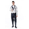 Horror Couple Ghost Bride Dress Cosplay Bloody Adult Ghostly Groom Costume DL2005 DL2006