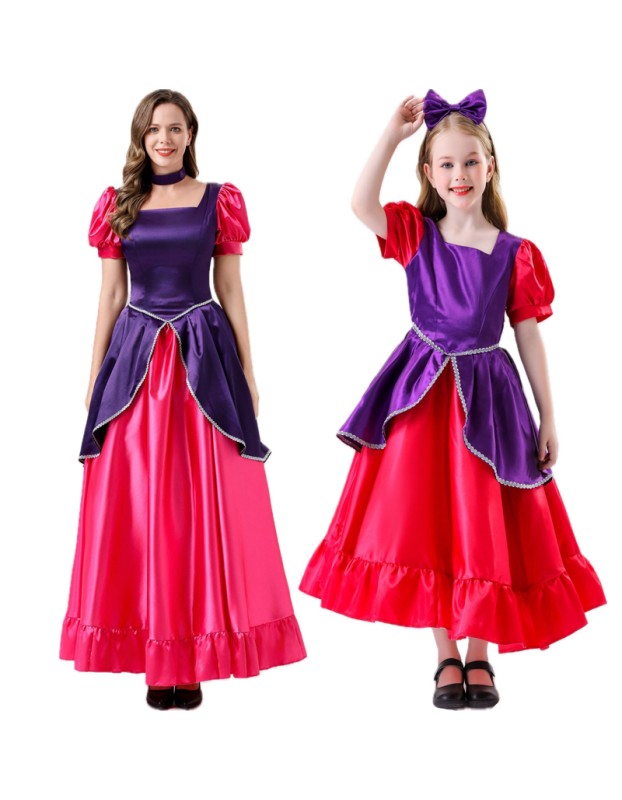 Children's Day Family Dress Cinderella Costume Stage Dress Mermaid Princess Dress YM0828
