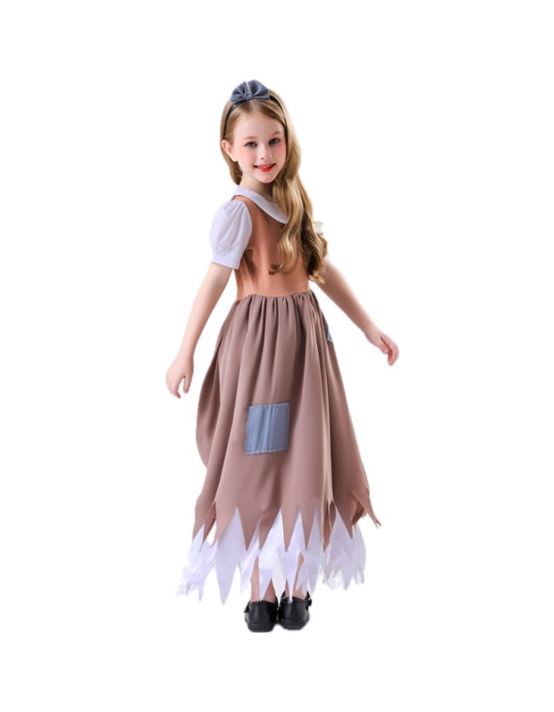 Manor Maid Adult Ladies Cosplay Maid Dress Halloween Party Rags Dress Costume Set YM0931