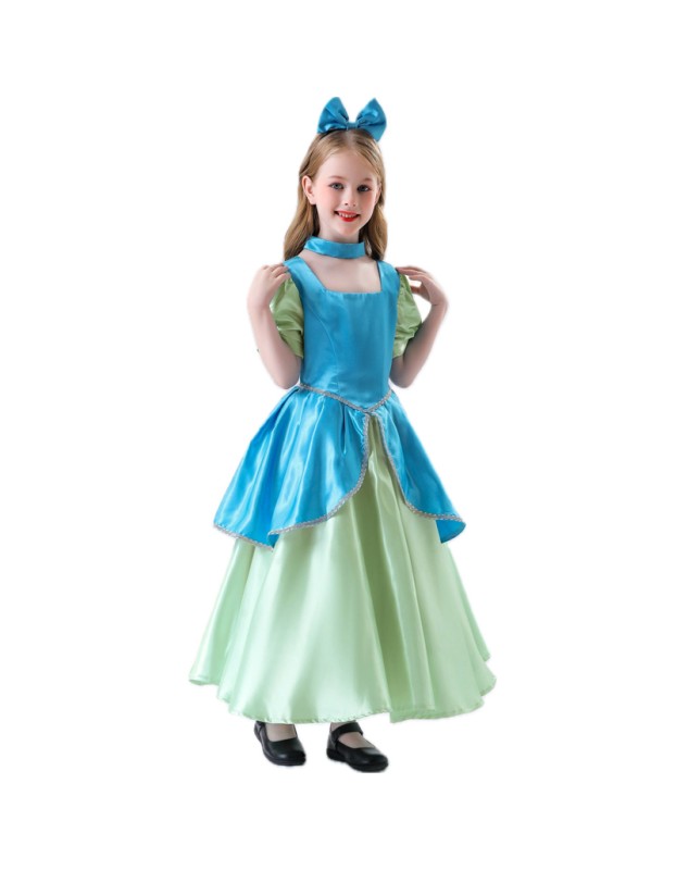 Children's Day Family Dress Cinderella Costume Stage Dress Mermaid Princess Dress YM0828