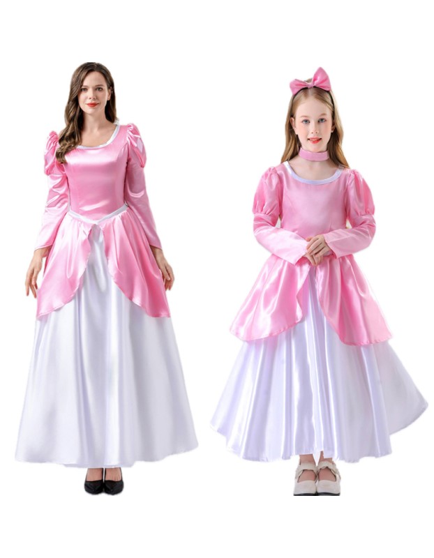 Children's Day Family Dress Cinderella Costume Stage Dress Mermaid Princess Dress YM0828