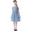 Children's Drama Halloween Maid Costume Cosplay Pastoral Farm Dress Plaid Girl Dress YM0945