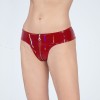 Bright Leather Short Pants PU Bright Shiny Colorful Patent Leather Top Nightclubs Sleeveless Tights XX6930