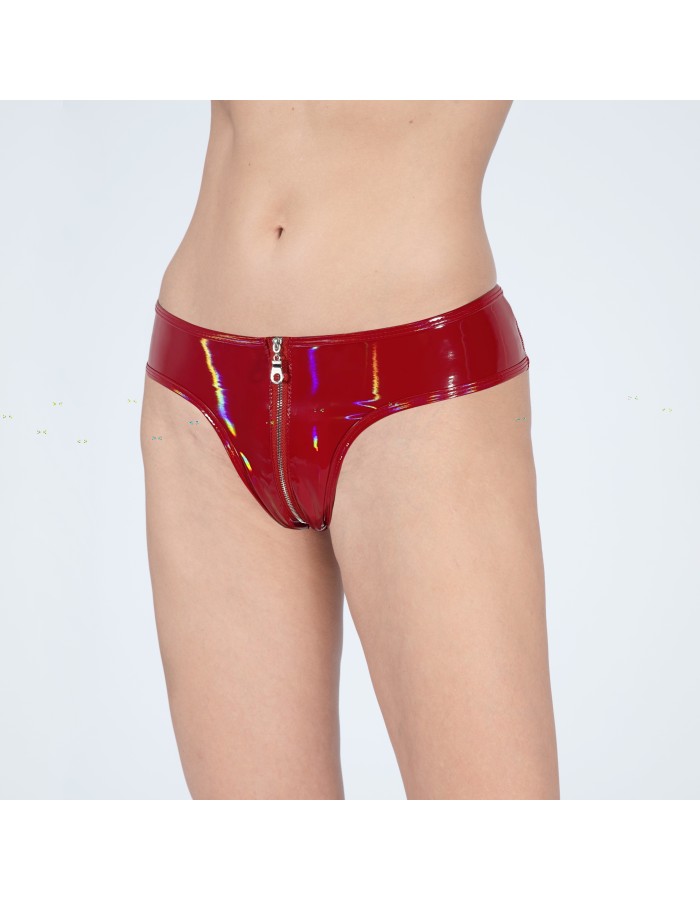 Bright Leather Short Pants PU Bright Shiny Colorful Patent Leather Top Nightclubs Sleeveless Tights XX6930