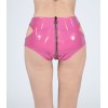 Bright Leather Short Pants PU Bright Shiny Colorful Patent Leather Top Nightclubs Sleeveless Tights XX6930