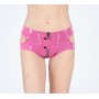 Bright Leather Short Pants PU Bright Shiny Colorful Patent Leather Top Nightclubs Sleeveless Tights XX6930