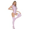 Sexy Bodysuit Underwear Bright Leather PU Jumpsuit Patent Leather Sexy Crotch Jumpsuit Tights XX6957