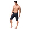 Leather Men Tight Sexy Leather Shorts Club Stage Rock Band Leather Pants Men Black Shorts XX60082