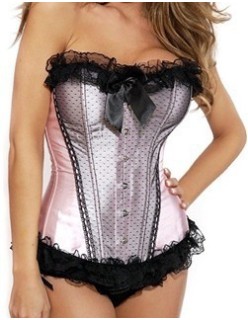 High quality women lace up corsets M1637