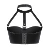 Custom Underwear Sexy Leather Bra Strap Babydoll Lingerie Ladies Underwear SX100
