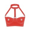 Custom Underwear Sexy Leather Bra Strap Babydoll Lingerie Ladies Underwear SX100