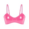 Lingerie Sexy Feminina Bright PVC Patent Leather Bra Extremely Woman Underwear SX105