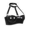 Custom Underwear Sexy Leather Bra Strap Babydoll Lingerie Ladies Underwear SX100
