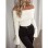 Boat Neck Slim-fit Fashion Sexy Knitted Sweater Long-Sleeved Women's Sweaters ZY1016