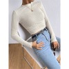 Wholesale Undershirt Slim Fit Vintage T-shirt Plaid Round T-shirts Women Pleated Top ZY1052