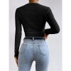 Wholesale Undershirt Slim Fit Vintage T-shirt Plaid Round T-shirts Women Pleated Top ZY1052