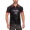 Plus Size Men's Soft Matte Leather Vest Men Bright Leather Short-Sleeved T-shirt Custom Vest SX253