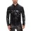 Highlight Men's PVC Patent Leather Sexy Long Sleeve Zipper Jacket Top Leather Coat SX265