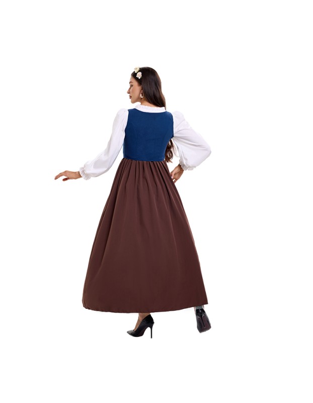 Court Dress Costume Cosplay Medieval Retro Sexy Maid Costume Clothing Farm Colonial Period  DL2070