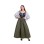 Halloween Medieval Retro One Shoulder Dress Cultural Festival Art Performance Costume DL2072