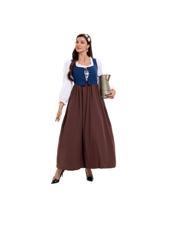 Court Dress Costume Cosplay Medieval Retro Sexy Maid Costume Clothing Farm Colonial Period  DL2070