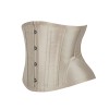 Court Corset Gothic Retro Satin Cincher Waist Binde Outerwear Tummy Control Waist Shaping Top QF920