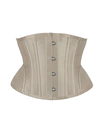 Court Corset Gothic Retro Satin Cincher Waist Binde Outerwear Tummy Control Waist Shaping Top QF920