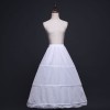 Three Steel Hoops And Elastic Waist Support Skirt For Brides Wedding Dress Formal Dress QC0121