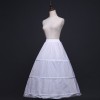 Three Steel Hoops And Elastic Waist Support Skirt For Brides Wedding Dress Formal Dress QC0121