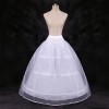 Three Steel Hoops And Elastic Waist Support Skirt For Brides Wedding Dress Formal Dress QC0121