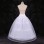 Three Steel Hoops And Elastic Waist Support Skirt For Brides Wedding Dress Formal Dress QC0121